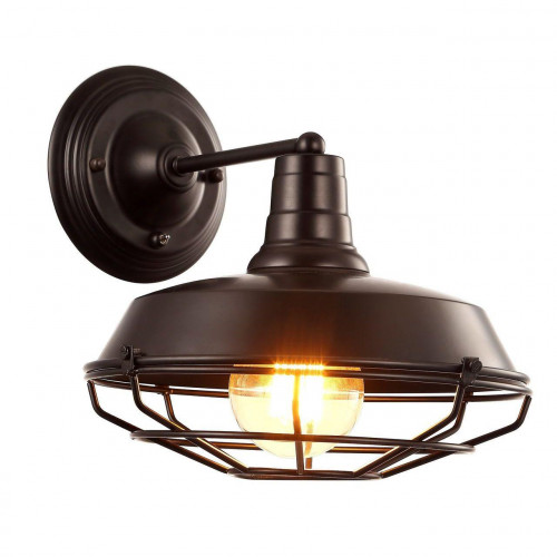 бра arte lamp ferrico a9183ap-1bk в Петрозаводске