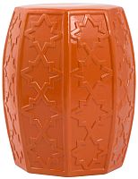 керамический столик-табурет garden stool оранжевый в Петрозаводске