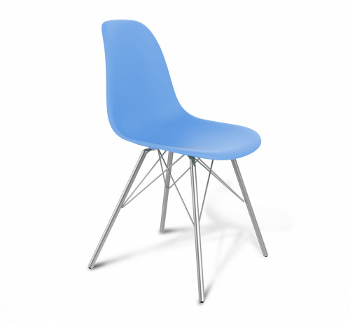 стул dsr голубой s37 (eames style) в Петрозаводске