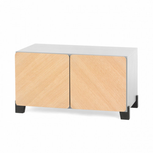 тумбочка прикроватная с двумя дверцами бежевая mario в Петрозаводске