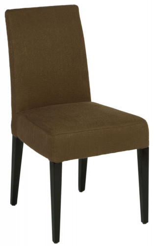 стул aylso dining chair кожа коричневая в Петрозаводске
