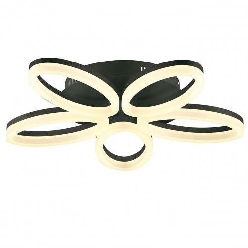 потолочная светодиодная люстра horoz черная 019-005-0040 в Петрозаводске