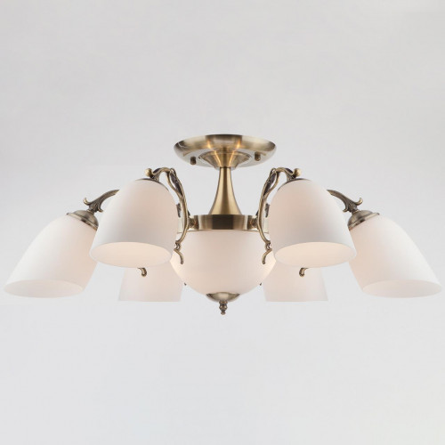 потолочная люстра eurosvet 22010/6+2 античная бронза в Петрозаводске