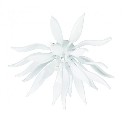 потолочный светильник ideal lux leaves pl6 bianco в Петрозаводске