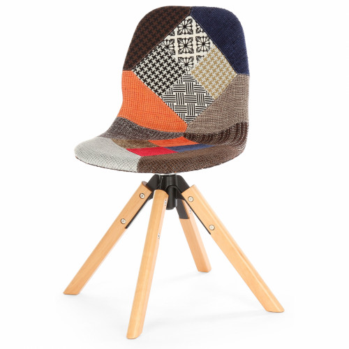 стул tapizado patchwork (eames style) разноцветный в Петрозаводске