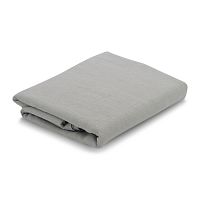 простыня из стираного льна серого цвета essential 240х270 в Петрозаводске