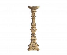 подсвечник фигурный бежевый состаренный на 1 свечу antique blue, 35 см в Петрозаводске