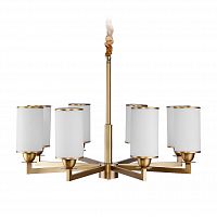 люстра brch9040-8 от delight collection белая/золото в Петрозаводске