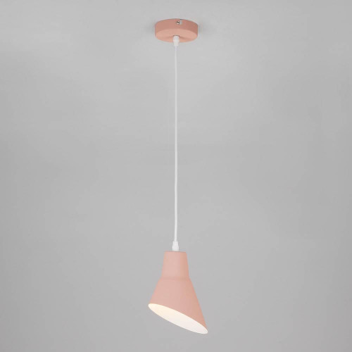 подвесной светильник eurosvet nook 50069/1 розовый в Петрозаводске