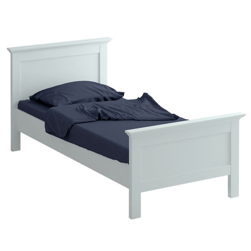 кровать полутораспальная 120х200 белая reina в Петрозаводске