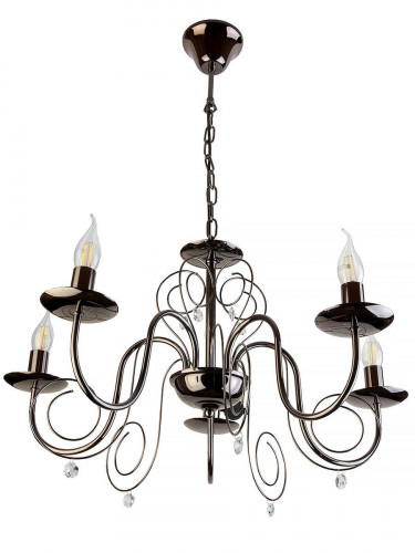 подвесная люстра toplight sylvia tl6040d-05bc в Петрозаводске