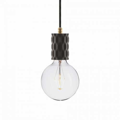 подвесной светильник beton glitter black brass в Петрозаводске