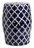 керамический столик-табурет istanbul stool dark blue в Петрозаводске