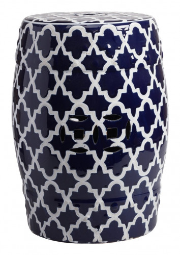 керамический столик-табурет istanbul stool dark blue в Петрозаводске