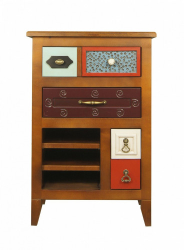 вертикальная тумба gouache birch разноцветная в Петрозаводске