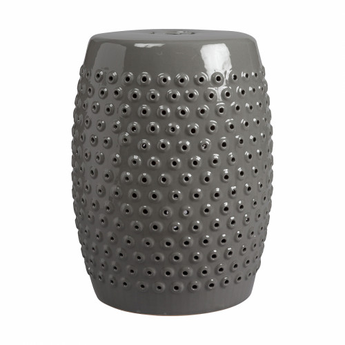 керамический столик-табурет cutwork garden stool серый в Петрозаводске