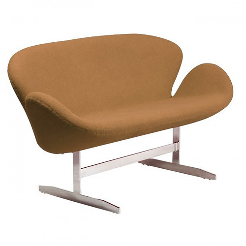 диван swan sofa прямой коричневый в Петрозаводске