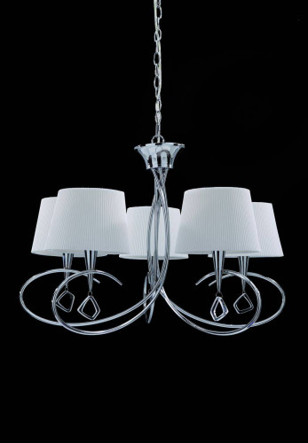 подвесная люстра mantra mara chrome - white 1641 в Петрозаводске