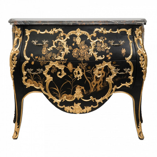 комод queen черный 2 черный, золото в Петрозаводске