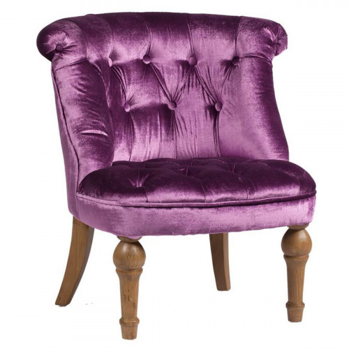 кресло sophie tufted slipper chair сиреневое в Петрозаводске