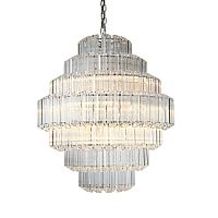 люстра vittoria 12 gold от delight collection прозрачная/золото в Петрозаводске