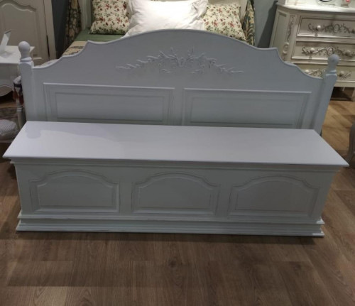 тумба в изножье кровати марсель белая в Петрозаводске