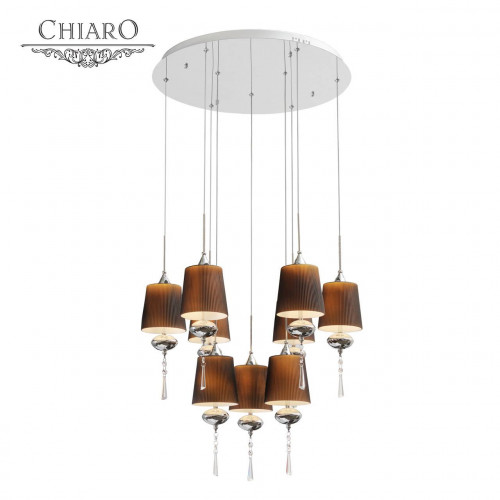 люстра дизайнерская sort коричневая, хром в Петрозаводске