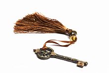 подхват для штор key with tassel brown в Петрозаводске