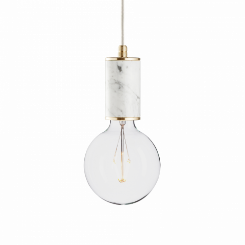 подвесной светильник marmor glans bianco brass в Петрозаводске