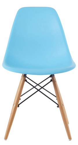 стул классический dsw голубой (eames style) в Петрозаводске