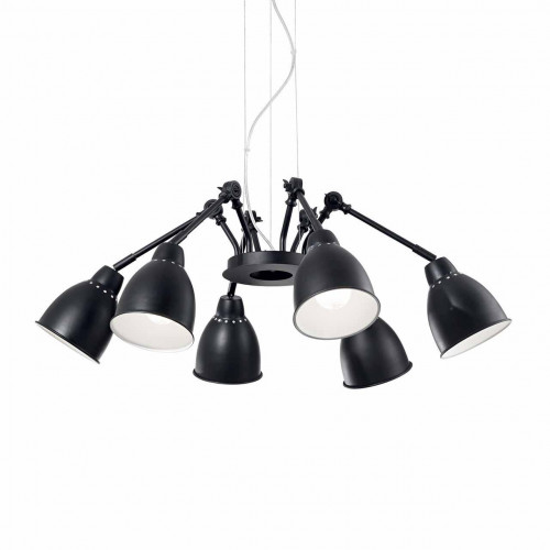 подвесная люстра ideal lux newton sp6 nero в Петрозаводске
