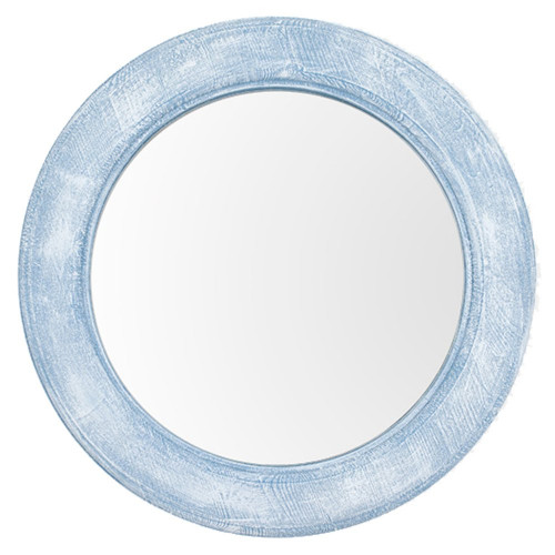 зеркало круглое голубое round window в Петрозаводске
