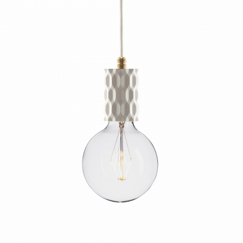 подвесной светильник beton glitter white brass в Петрозаводске