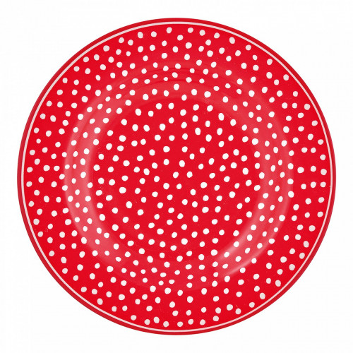 десертная тарелка dot red в Петрозаводске
