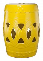 керамический столик-табурет fence stool yellow в Петрозаводске