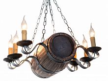 люстра бочонок коричневая в Петрозаводске