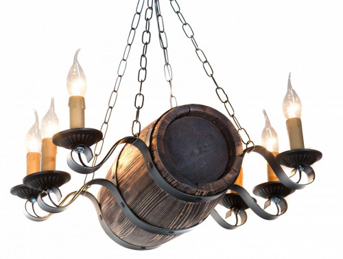 люстра бочонок коричневая в Петрозаводске