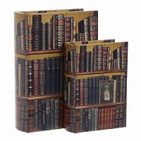 шкатулки-книги, набор из 2 шт. мультиколор в Петрозаводске