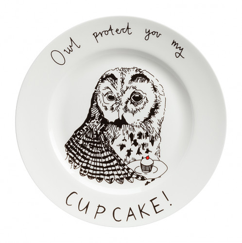 тарелка owl protect you my cup cake в Петрозаводске