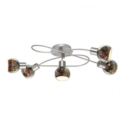 потолочная люстра arte lamp illusione a6125pl-5ss в Петрозаводске