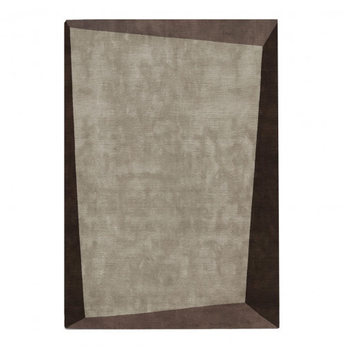 ковер dipped frame dark bege 120x170 бежевый в Петрозаводске