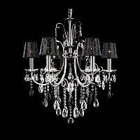 люстра md92721-6a от illuminati прозрачная/черная/ хром в Петрозаводске