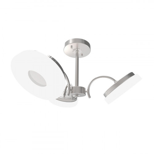 потолочная светодиодная люстра idlamp frittelle 107/3pf-ledwhitechrome в Петрозаводске