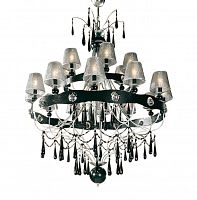 люстра 6886/12+6 v2515 от mm lampadari черная/серая в Петрозаводске