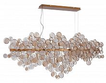 подвесной светильник crystal lux deseo sp15 l1400 gold в Петрозаводске