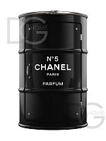 декоративная бочка-шкаф chanel №5 black xl в Петрозаводске