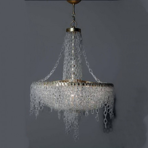 люстра ex02-5 от delight collection прозрачная/золото в Петрозаводске