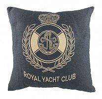 подушка с гербом королевского royal yacht club denim в Петрозаводске