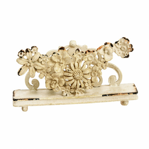 подставка для визиток pewter flower белая в Петрозаводске