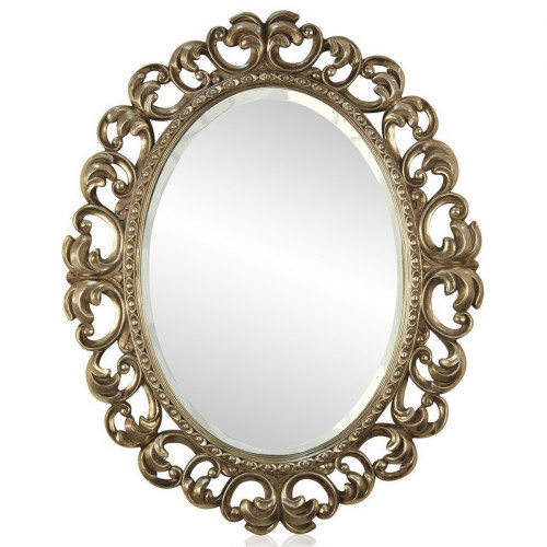овальное зеркало настенное золото шербур florentine silver/98 в Петрозаводске